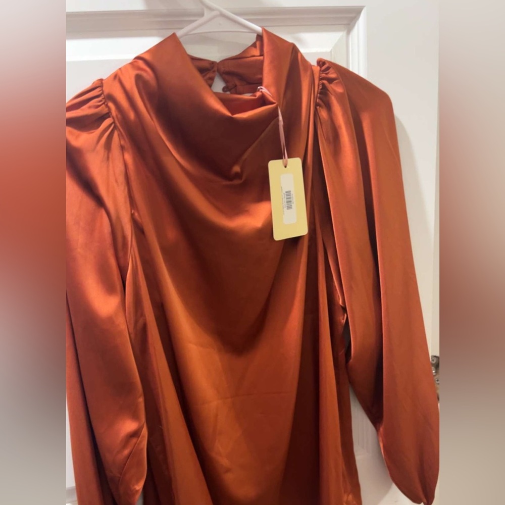 Orange shirt